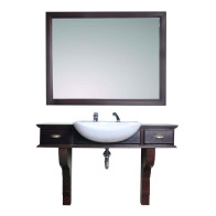 EMPIRE Konsoleta barberska jednostanowiskowa