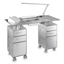 GLASS 193 Stolik do manicure podwójny