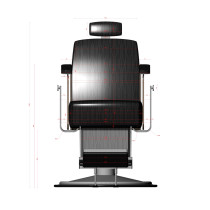 HUGO Fotel barberski