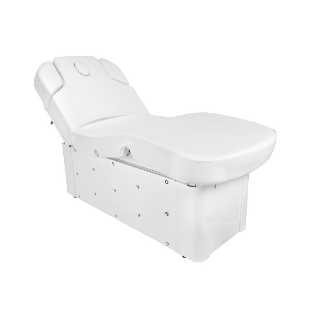 Spa leżanka kosmetyczna Azzurro Krystal 370-3 4 siln. biała