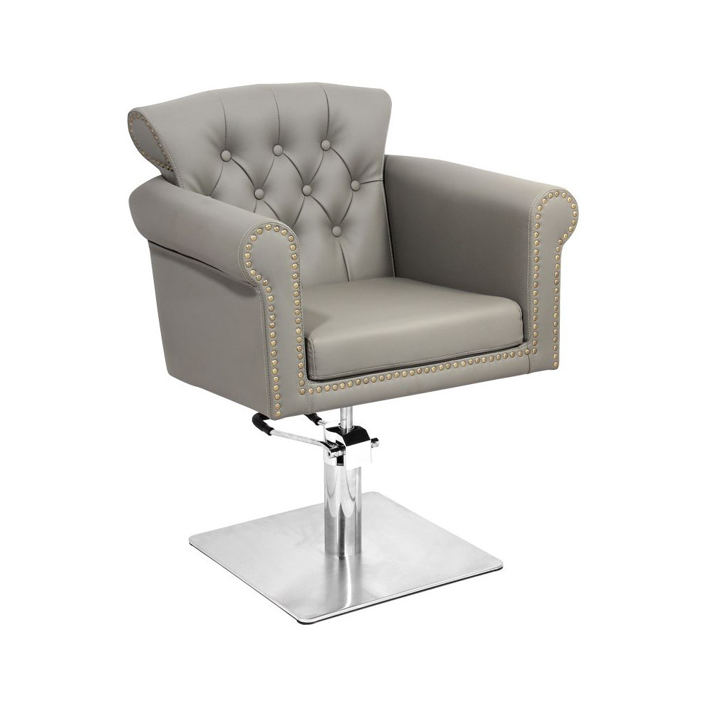 Gabbiano fotel fryzjerski Berlin szary 