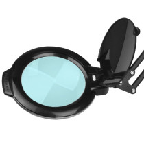 Lampa lupa led Glow Moonlight 8012/5" black ze statywem