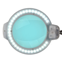 Lampa lupa led Glow Moonlight 8012/5" black ze statywem