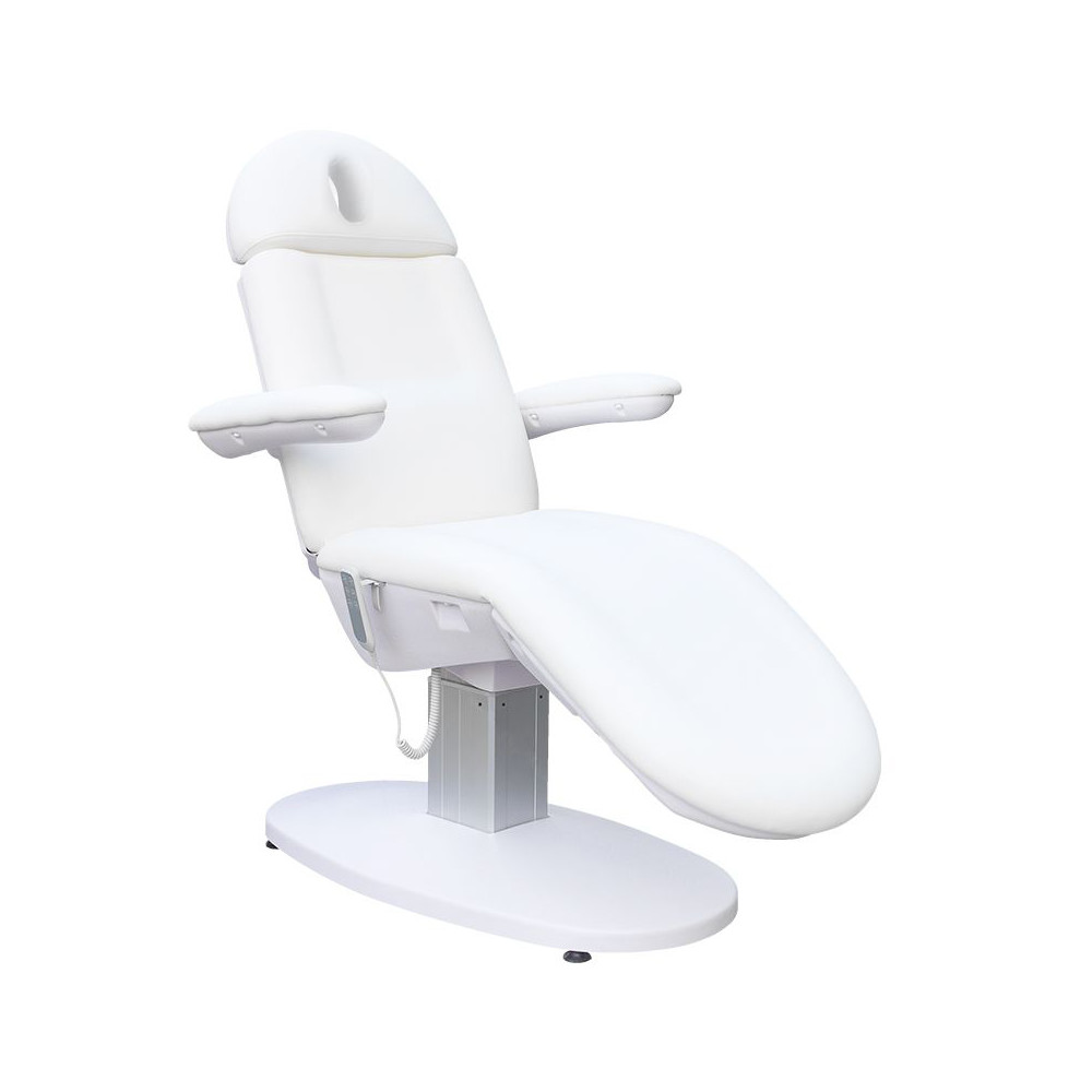 Fotel kosmetyczny elektr. 2240 Eclipse 4 siln. biały