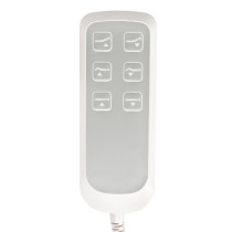 Fotel kosmetyczny elektr. 2240 Eclipse 4 siln. biały