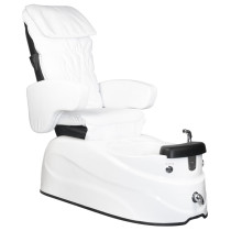 Fotel pedicure spa AS-122 white z funkcją masażu i pompą 