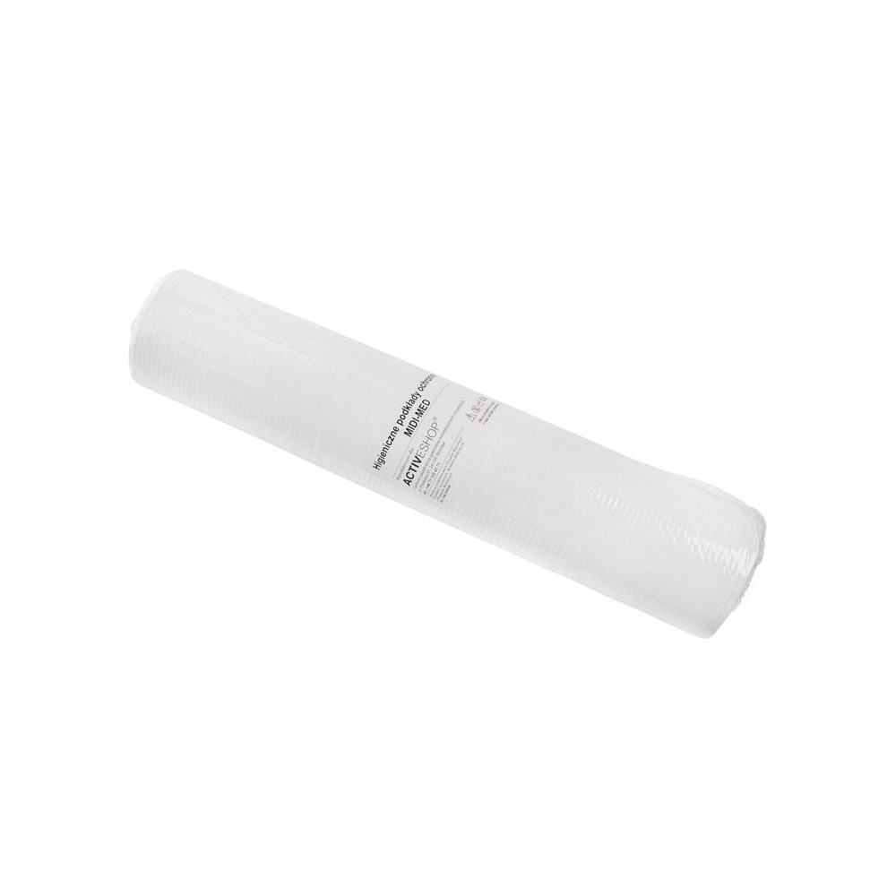 Jednorazowe prześcieradło papierowe podfoliowane 50 x 40 m białe