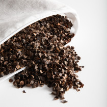 Mata do akupresury ActivFizjo premium natural granatowa z poduszką