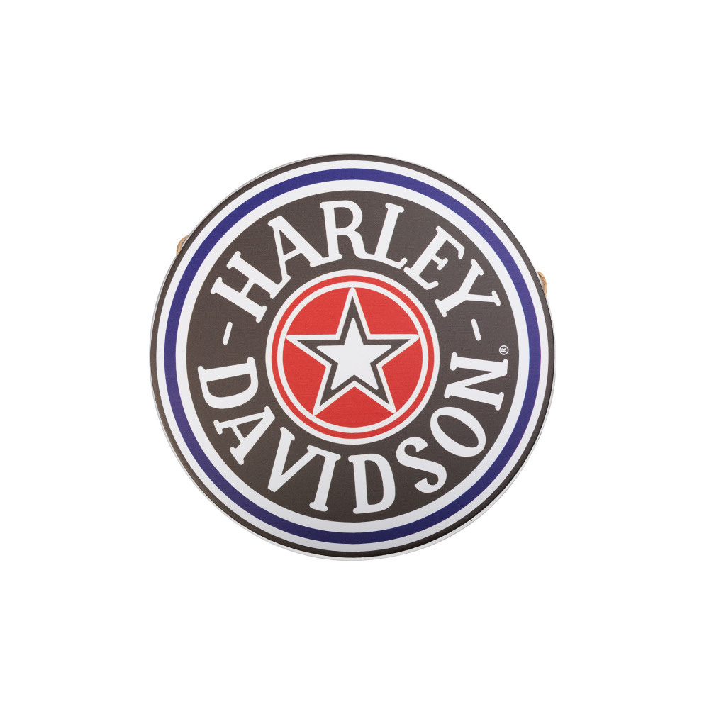 Tablica ozdobna okrągła harley HD002