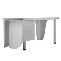 VIVO Stolik do manicure z kryształami