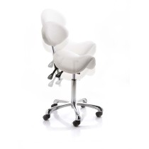 1025 Taboret kosmetyczny typu siodło kolor czarny lub szary