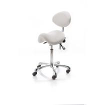 1025 Taboret kosmetyczny typu siodło kolor czarny lub szary