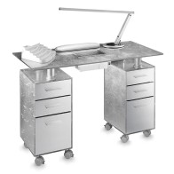 GLASS 193 Stolik do manicure podwójny