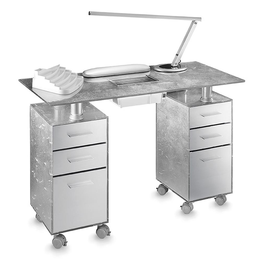 GLASS 193 Stolik do manicure podwójny