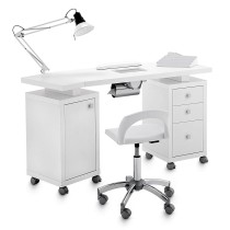 317 SQUARE Stolik do manicure podwójny