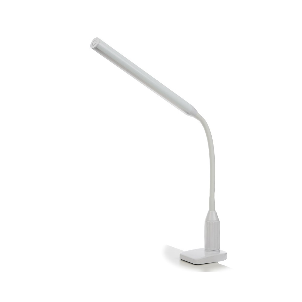 Lampka biurkowa LED 6W CLIP BC-8236C biała