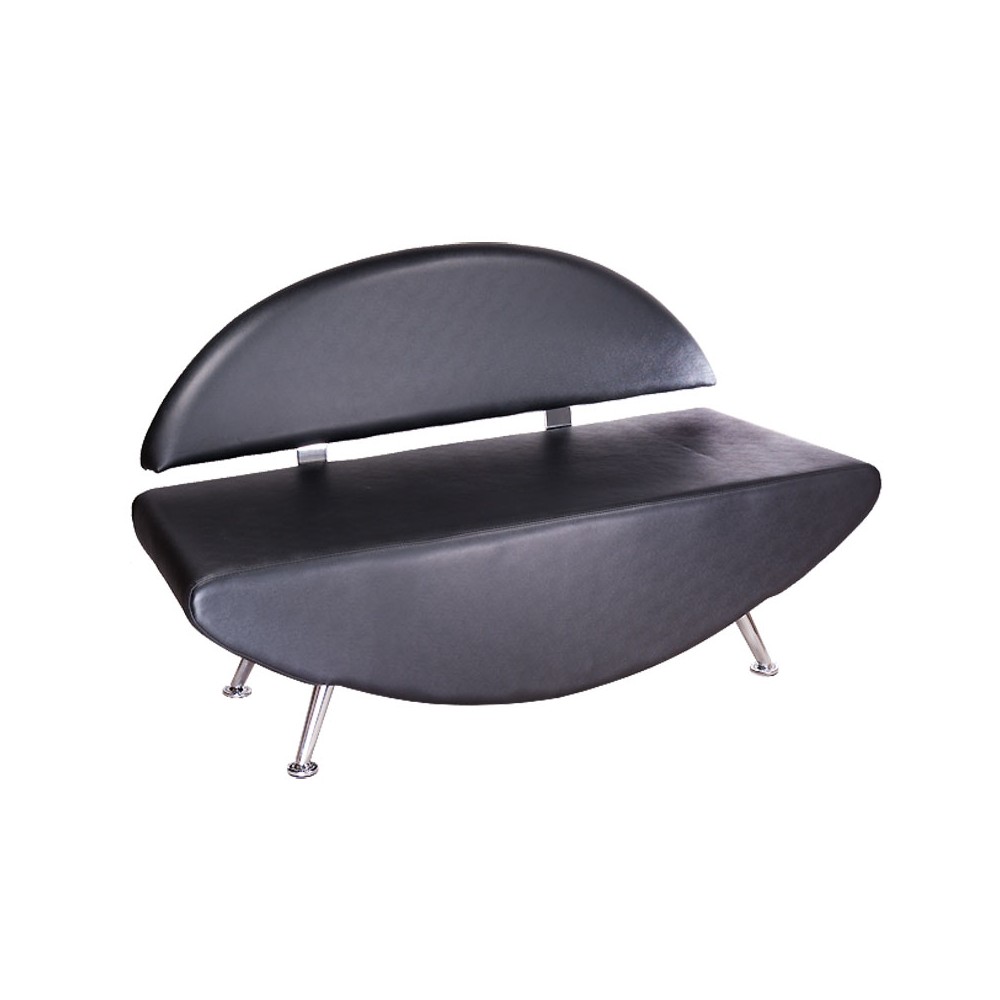 Kanapa do poczekalni Carini BD-6710 czarna