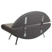 Kanapa do poczekalni Carini BD-6710 szara