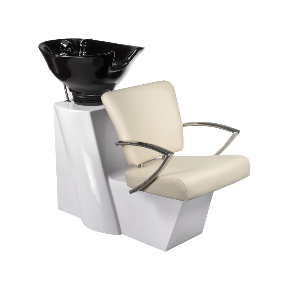 Myjnia fryzjerska LIVIO kremowa BH-8012
