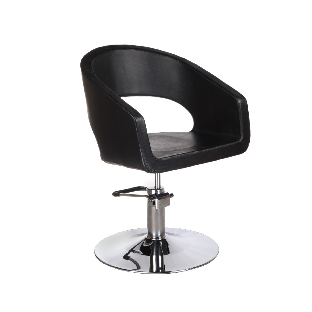 Fotel fryzjerski Paolo BH-8821 czarny