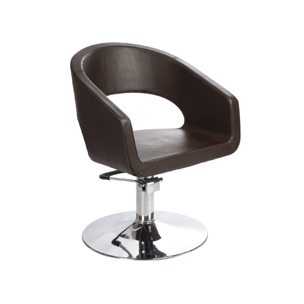 Fotel fryzjerski Paolo BH-8821 brązowy