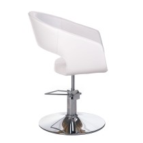 Fotel fryzjerski Paolo BH-8821 biały