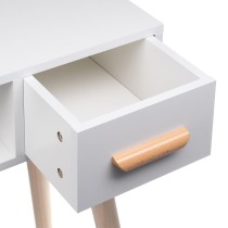 Toaletka biała ALVA   -OUTLET-