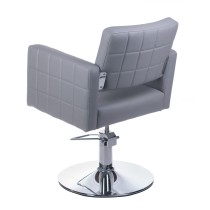 Fotel fryzjerski Ernesto jasno szary BM-6302