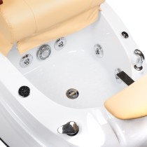 Fotel do pedicure z masażem BR-2307 Beżowy