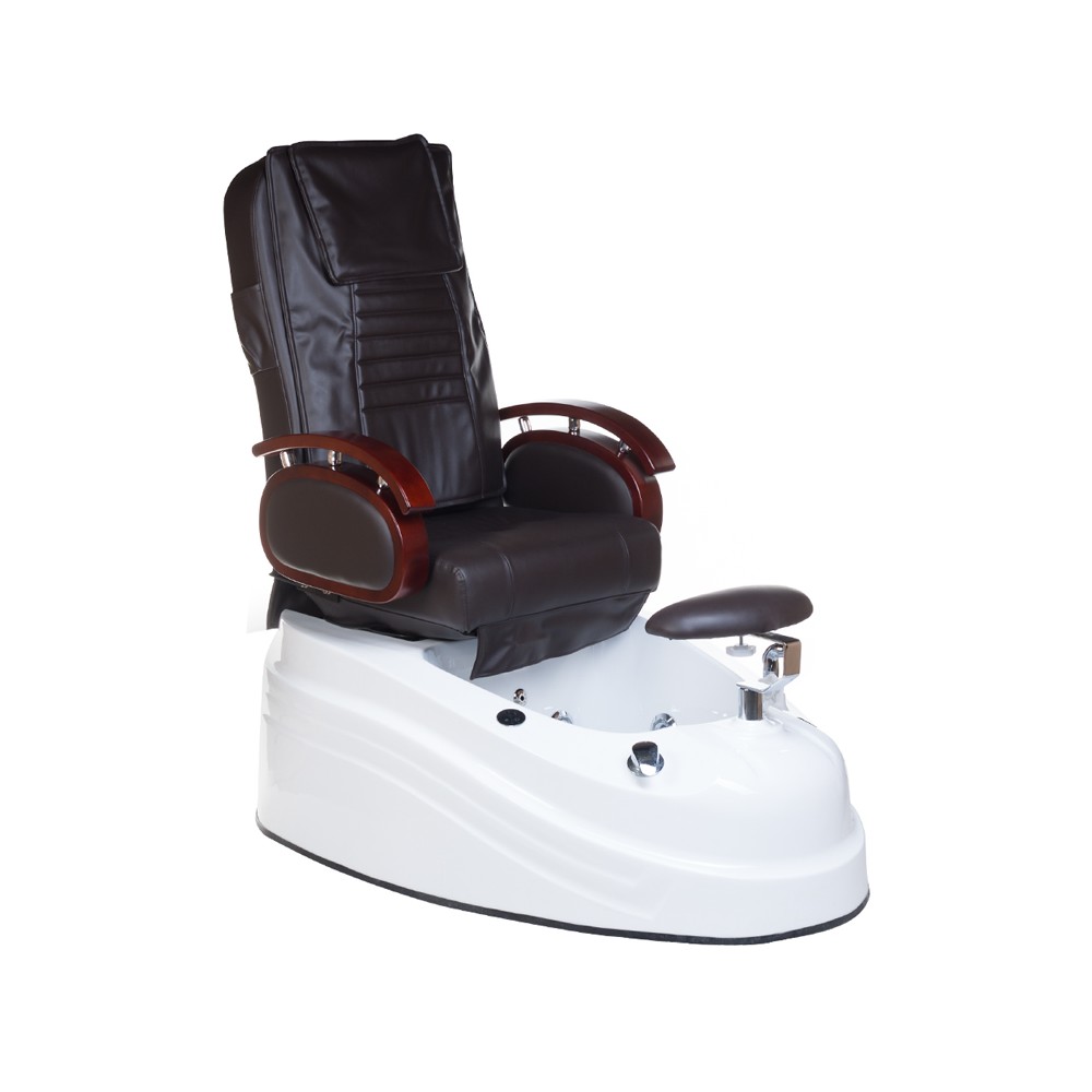 Fotel do pedicure z masażem BR-2307 Brązowy