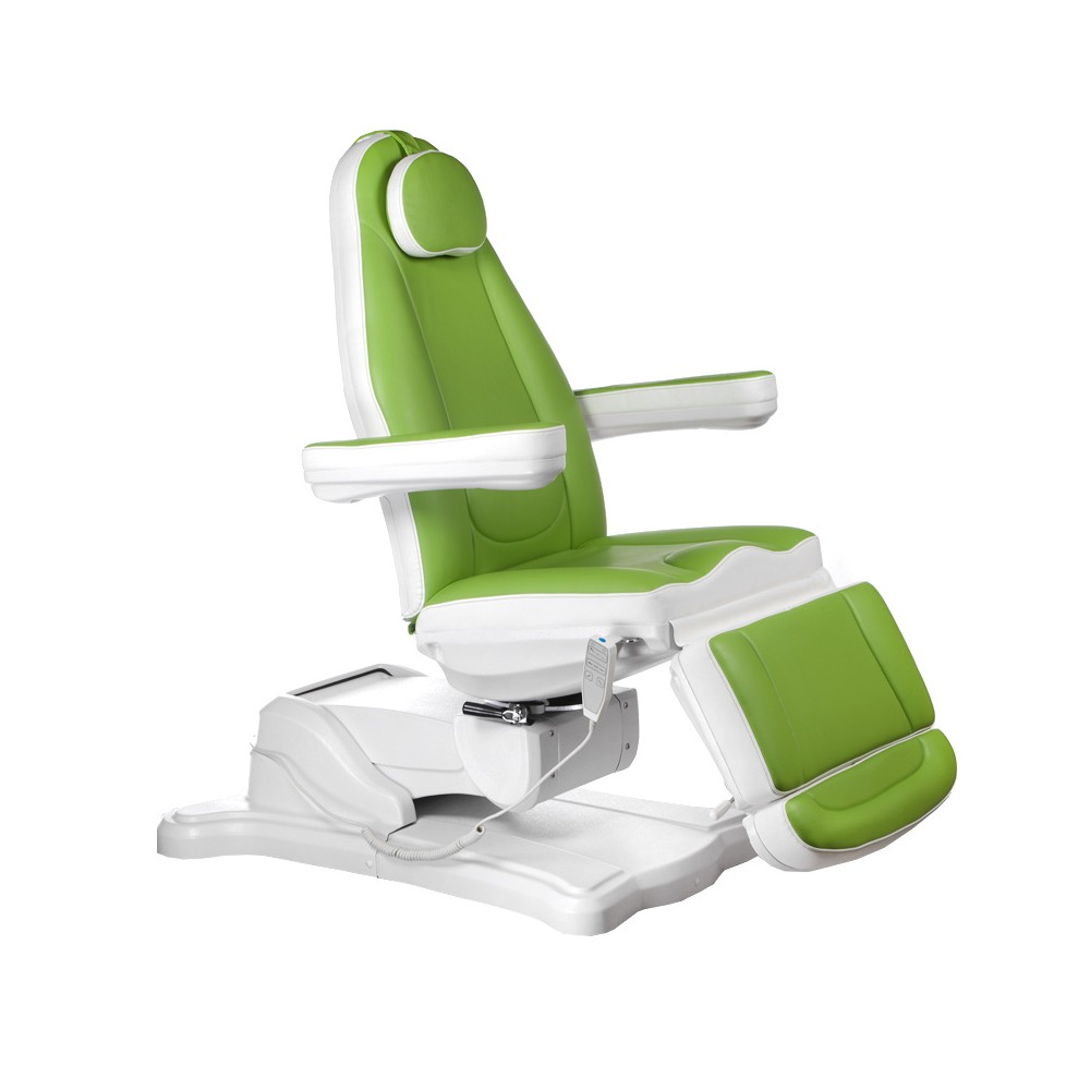 Elektryczny fotel kosmetyczny Mazaro BR-6672B Ziel