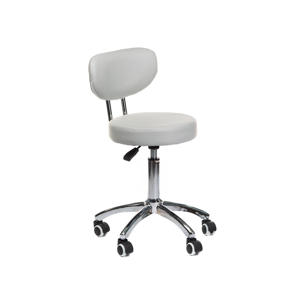 Taboret kosmetyczny BT-229 szary