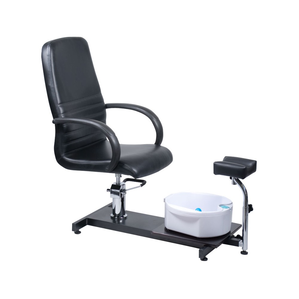 Fotel do pedicure z masażerem stóp BW-100 czarny
