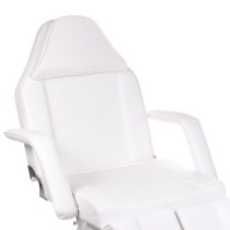 Fotel kosmetyczny z kuwetami BW-263 biały
