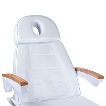 Fotel kosmetyczny elektryczny LUX BW-273B Biały