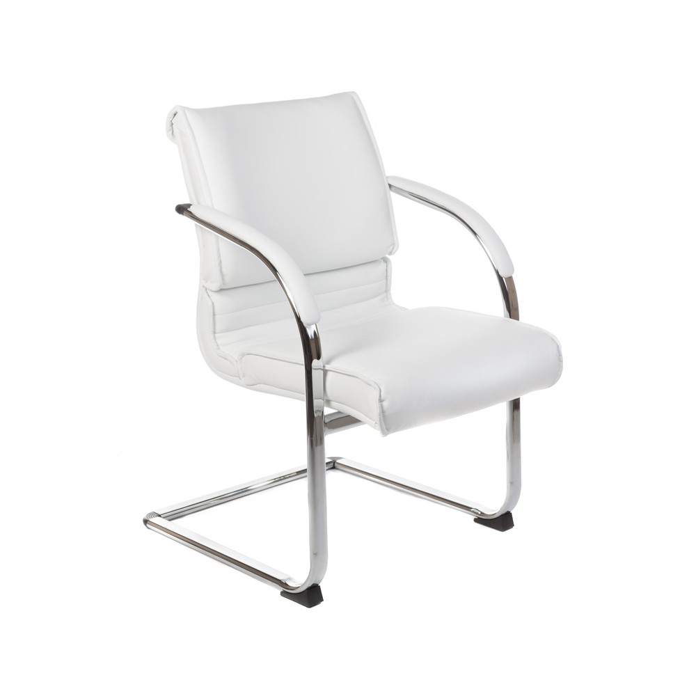 Fotel konferencyjny CorpoComfort BX-3339B Biały