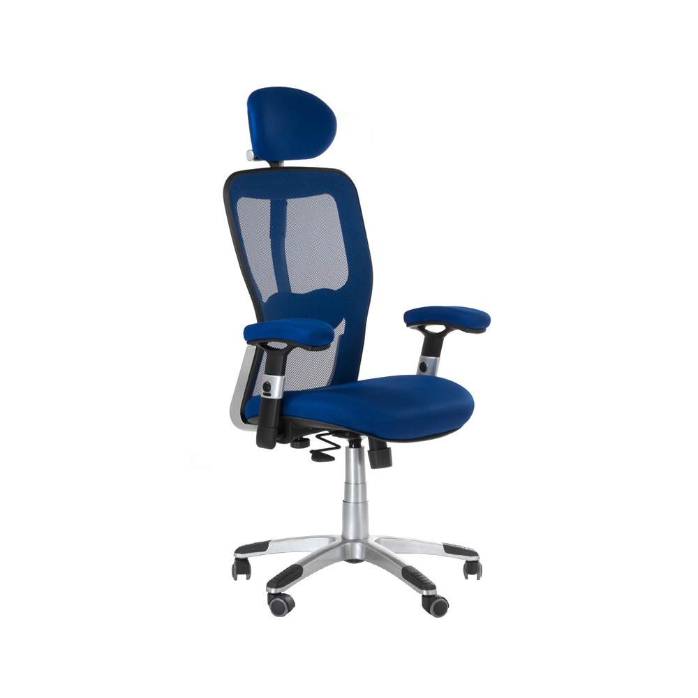 Fotel ergonomiczny CorpoComfort BX-4147 Niebieski