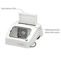 Wymienny filtr pochłaniacza pyłu Promed