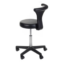 Taboret medyczny + podłokietnik NG-CH049 czarny