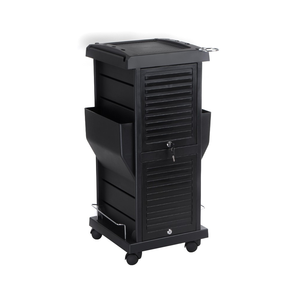 Pomocnik fryzjerski z żaluzją NG-ST006 Czarny