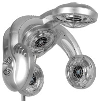 Infrazon fryzjerski stojący Gabbiano GL-505S srebrny