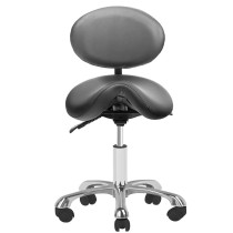 Taboret kosmetyczny 1025 czarny Giovanni 