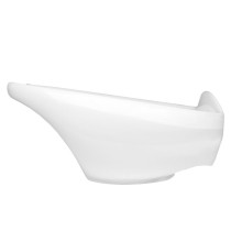 Misa ceramiczna do myjni fryzjerskiej Gabbiano biała
