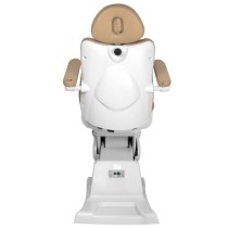 Fotel kosmetyczny elektryczny Azzurro 870 3 silniki Cappuccino