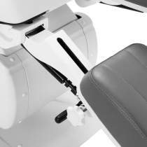 Fotel kosmetyczny do pedicure elektryczny Azzurro 870S 3 silniki szary
