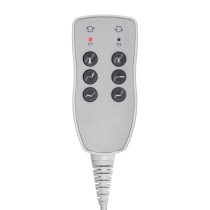 Fotel kosmetyczny do pedicure elektryczny Azzurro 870S 3 silniki szary