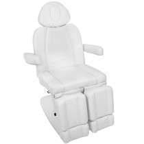 Fotel kosmetyczny do pedicure elektryczny Azzurro 708AS 3 silniki biały