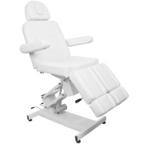 Fotel kosmetyczny elektryczny Azzurro 706 pedi 1 siln. biały