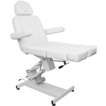 Fotel kosmetyczny elektryczny Azzurro 706 pedi 1 siln. biały