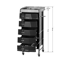 Pomocnik fryzjerski Gabbiano 008 czarny
